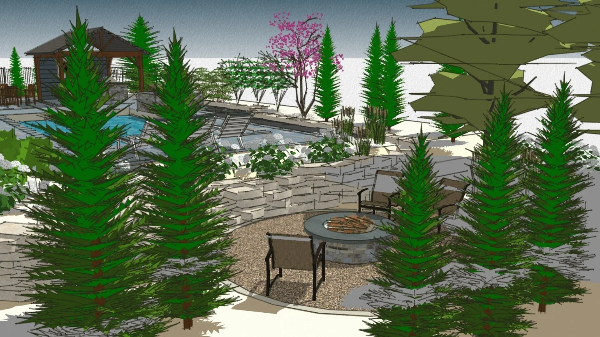 Gallery of 3D Landscape Design