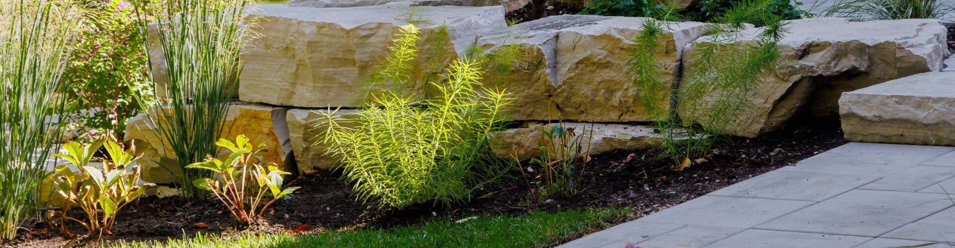 Diversified terrace garden