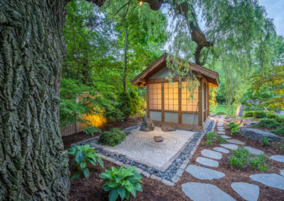 Zen Garden in Backyard