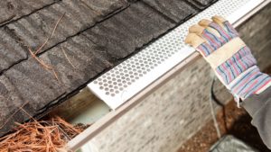 Clean Gutters : Clean reverse Curved Gutter Guards 